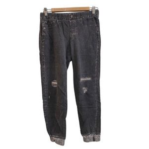 Rag and Bone denim print sweatpants